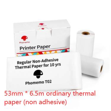 Tragbarer Mini-Thermo-Etikettendrucker, Heim-Fotodrucker, Drucker für Studenten mit falschen Fragen, Bluetooth-Mini-Etikettendrucker, Preisschild